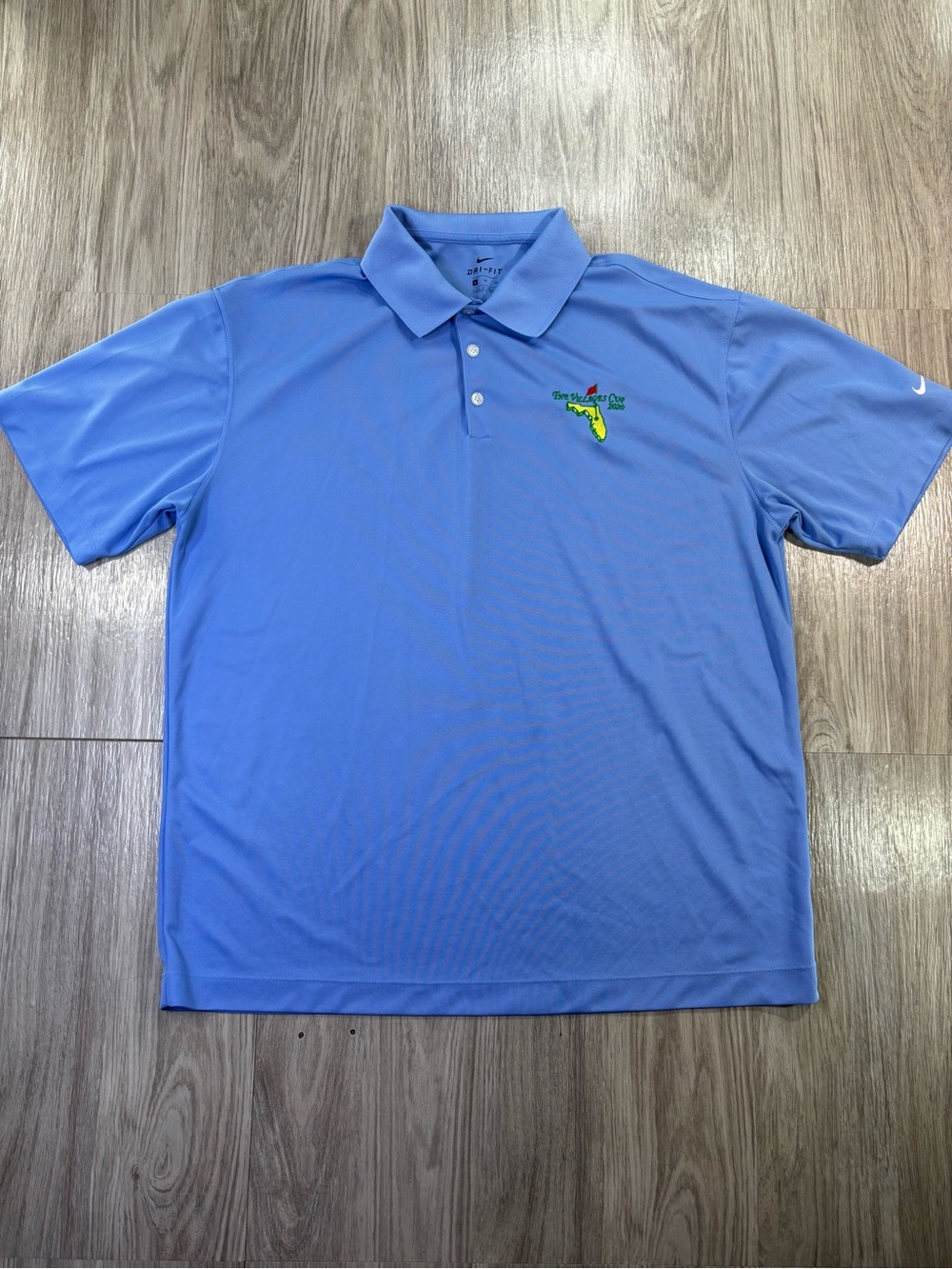 Nike The Villages Cup 2020 Shirt Mens XL Golf Dri Fit Polyester Embroidered PGA
